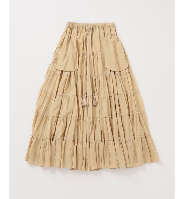 NOBLE「《NOBLE別注カラー》COUTURE D'ADAM SushiVoile Tiered Skirt」|スカート|