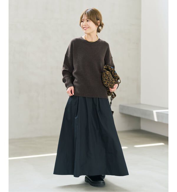 Spick and Span「《予約》タフタタックボリュームスカート」|スカート|