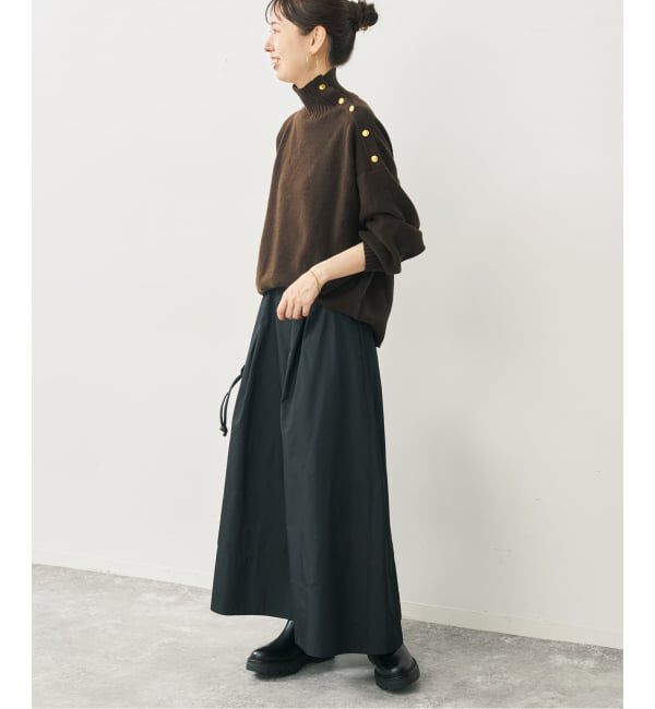 Spick and Span「《予約》タフタタックボリュームスカート」|スカート|