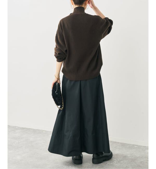 Spick and Span「《予約》タフタタックボリュームスカート」|スカート|