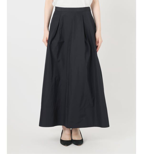 Spick and Span「《予約》タフタタックボリュームスカート」|スカート|