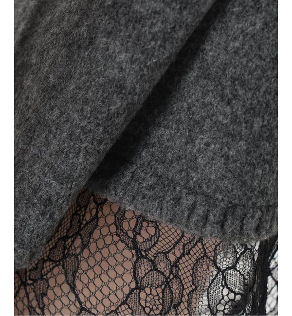Spick and Span「《一部店舗+WEB限定予約》レースニットタイトスカート」|スカート|