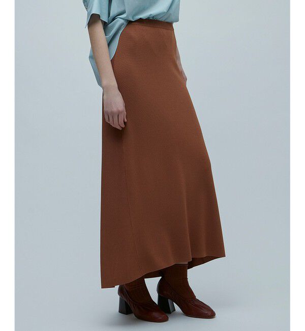 BEIGE,「VALOIS / ニットスカート」|スカート|Tan