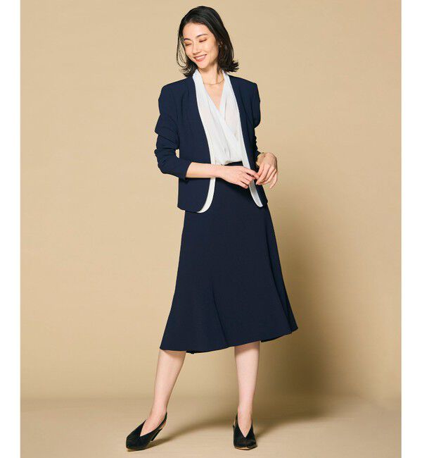 BEIGE,「【人気シリーズ】OLIVE / カシュクールフレンチスリーブブラウス」|シャツ・ブラウス|