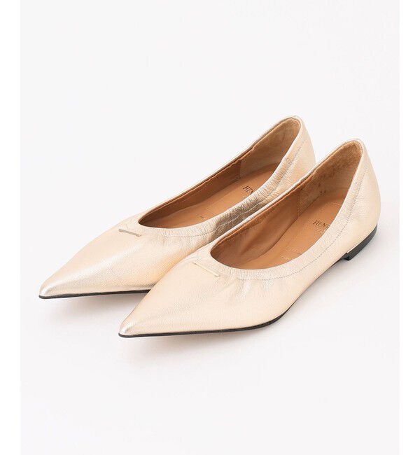 BEIGE,「【一部店舗限定】HENRI EN VARGO / ALYSSA フラットパンプス」|パンプス|