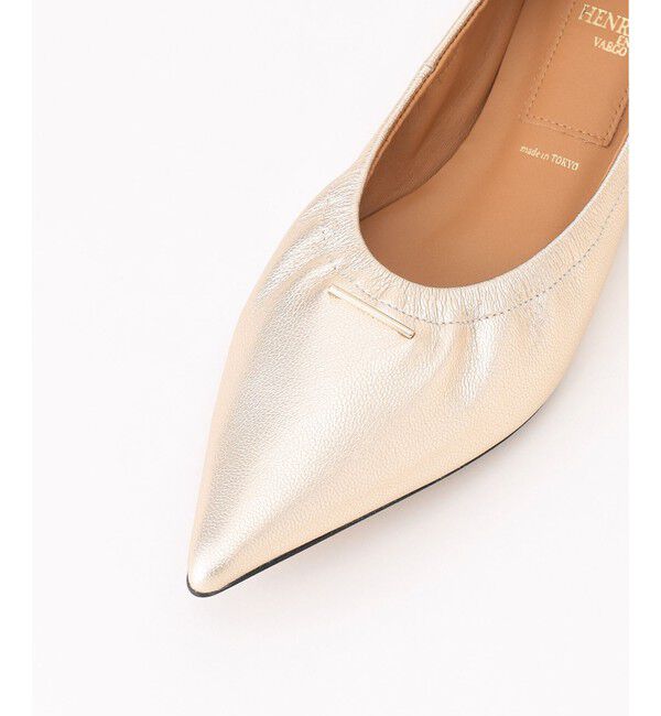 BEIGE,「【一部店舗限定】HENRI EN VARGO / ALYSSA フラットパンプス」|パンプス|