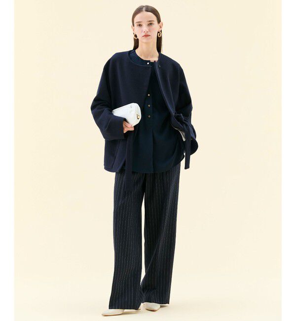 BEIGE,「LABBOCK / ウール混2WAYショートコート」|その他|