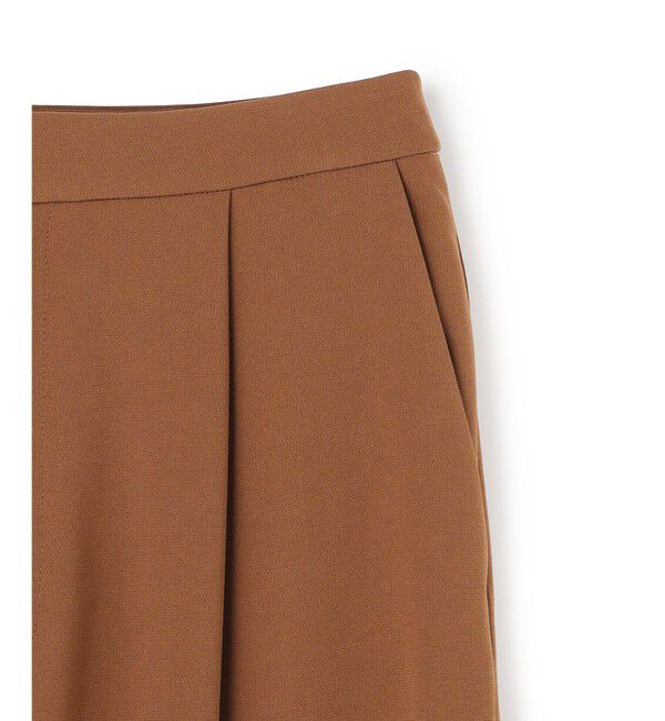 BEIGE,「【STORY 掲載】GYPSUM / シルキータッチ セミワイドタックパンツ」|その他|
