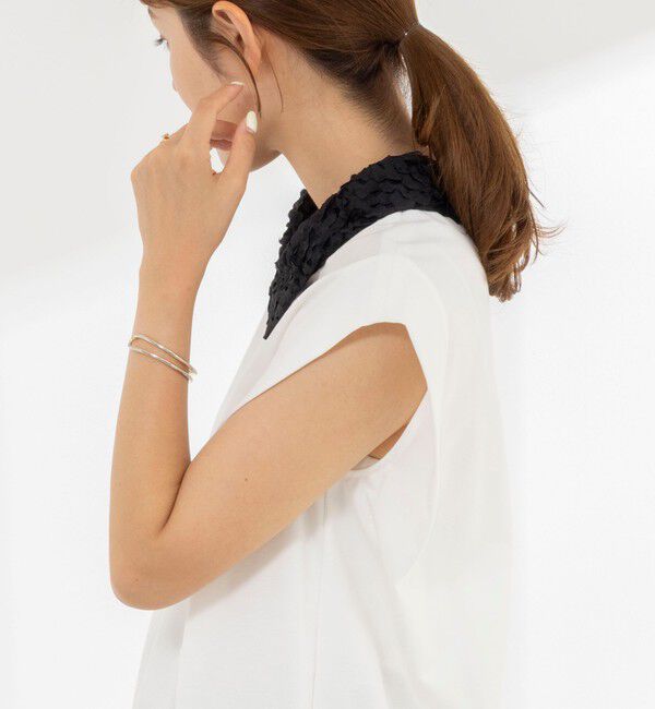 NOLLEY'S「《セットアップ対応/接触冷感》【BECシリーズ】ウォッシャブルハイスペックジャージノースリーブ」|Tシャツ・カットソー|