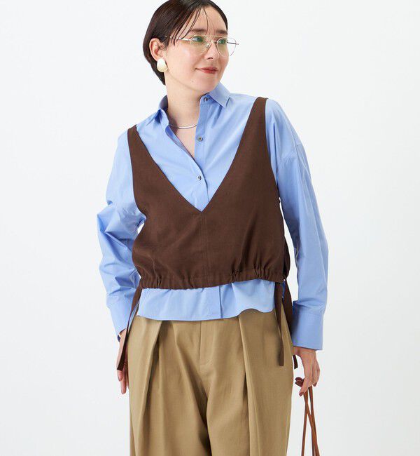 NOLLEY'S「ウォッシャブルMY STANDARDショートシャツ」|シャツ・ブラウス|