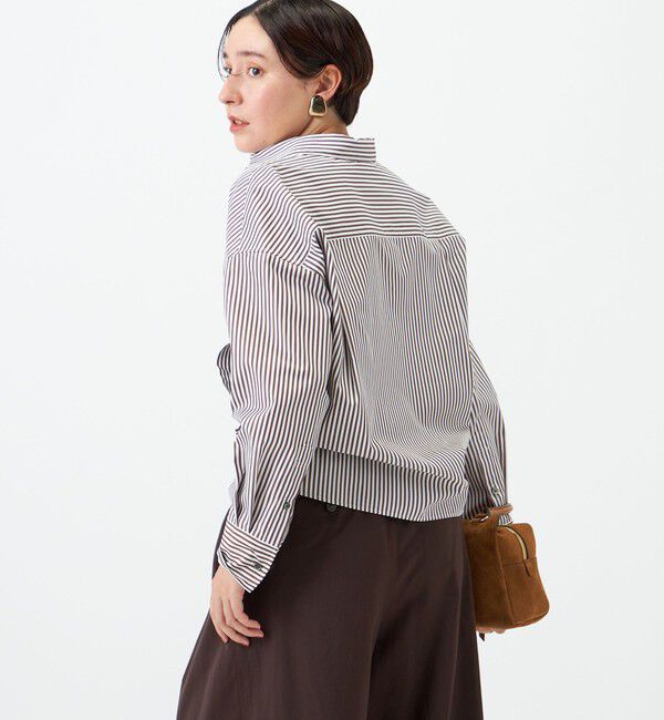 NOLLEY'S「ウォッシャブルMY STANDARDショートシャツ」|シャツ・ブラウス|