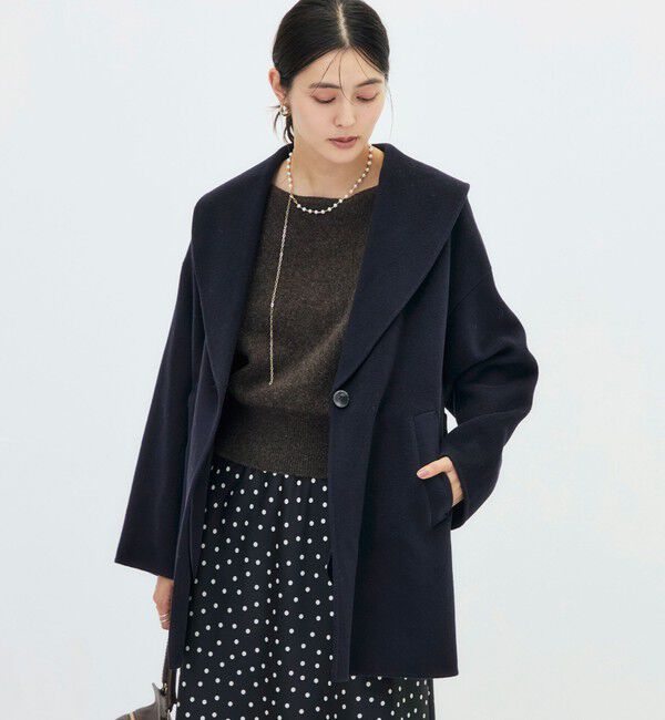 NOLLEY'S sophi「リバーショールコート」|ダッフルコート|