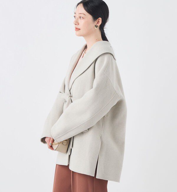 NOLLEY'S sophi「リバーショールコート」|ダッフルコート|