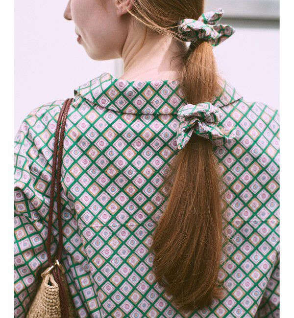 SALON adam et rope'「リバティシュシュ SMALL 2pc」|ヘアゴム・シュシュ|