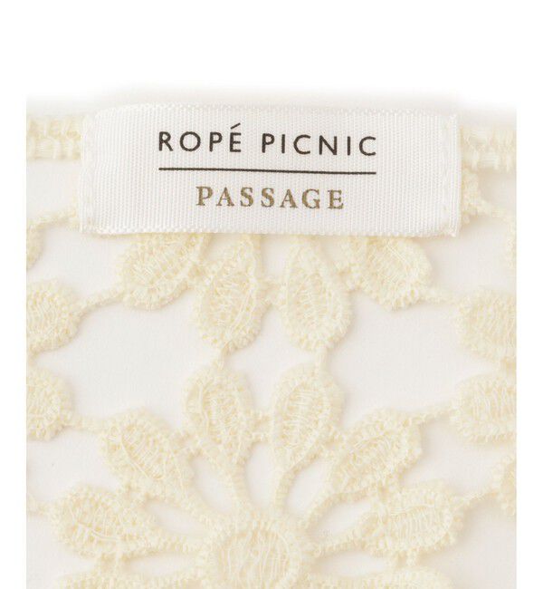 ROPE PICNIC PASSAGE「ヴィンテージライクマルチレーススカーフ」|バンダナ・スカーフ|