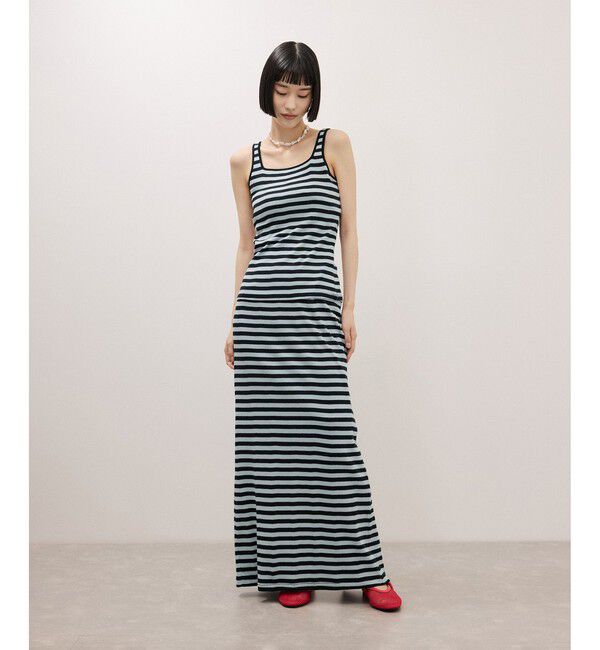 ADAM ET ROPE'「【Miller for ADAM ET ROPE'】別注 スクエアタンク」|タンクトップ|