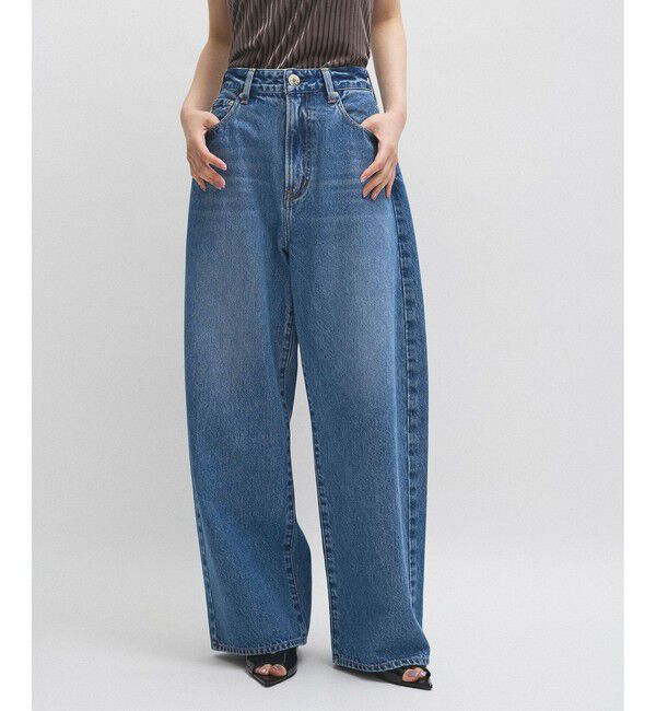 ADAM ET ROPE'「【NEEDBY for ADAM ET ROPE'】別注 ANGIE」|デニム|ブルー(44)