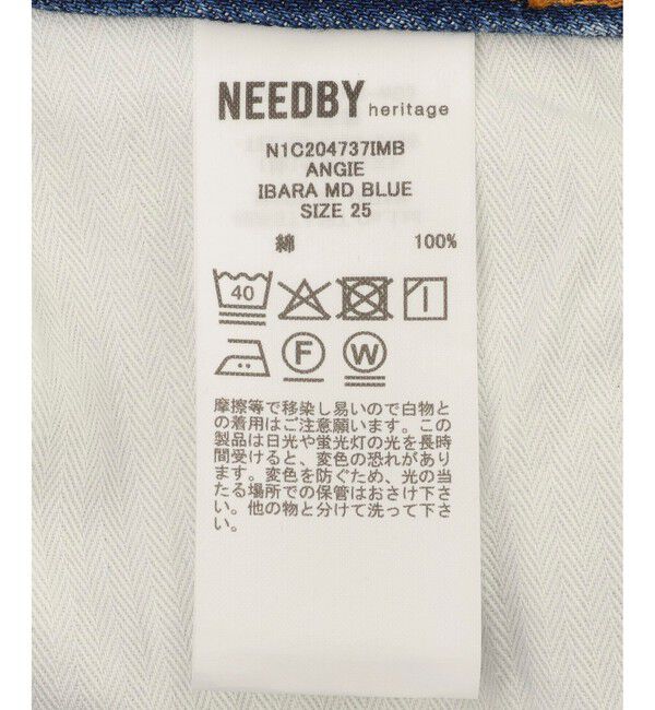 ADAM ET ROPE'「【NEEDBY for ADAM ET ROPE'】別注 ANGIE」|デニム|
