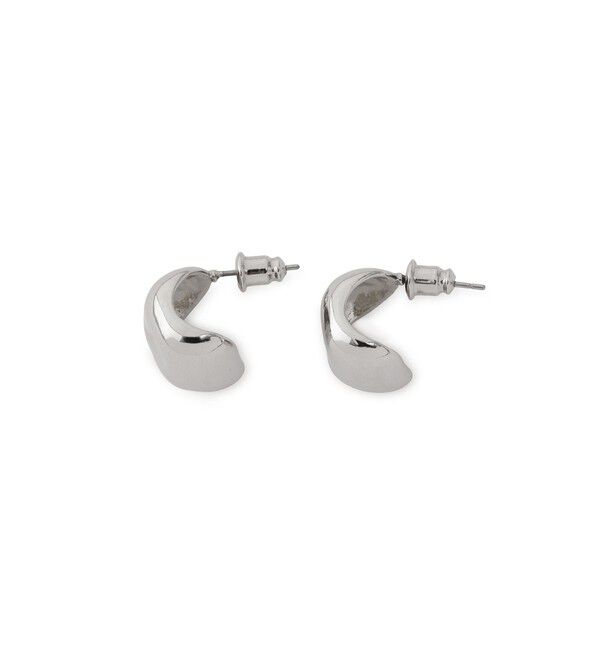 ADAM ET ROPE'「カーブフォルムピアス」|ピアス|