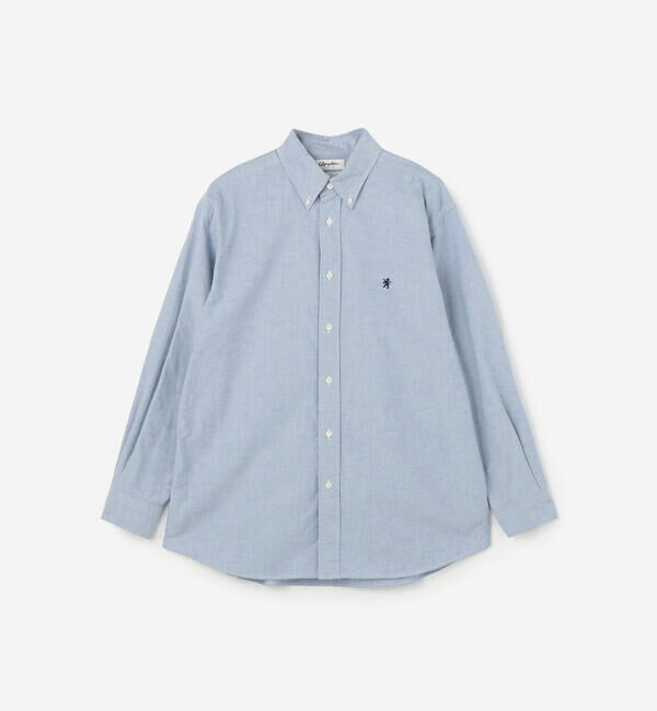 GYMPHLEX「Gymphlex | オックスフォード 長袖ボタンダウンシャツ SOLID MEN」|シャツ・ブラウス|