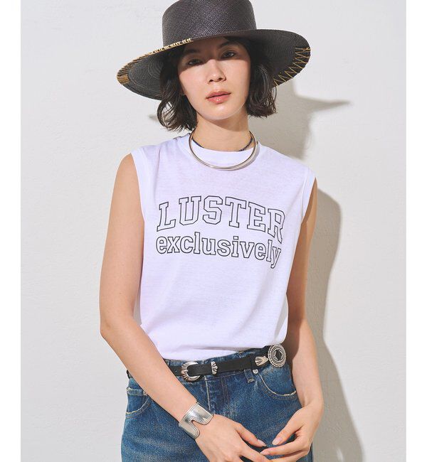  「ノースリーブロゴTシャツ」|Tシャツ・カットソー|