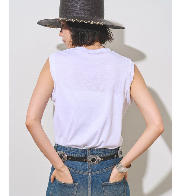  「ノースリーブロゴTシャツ」|Tシャツ・カットソー|