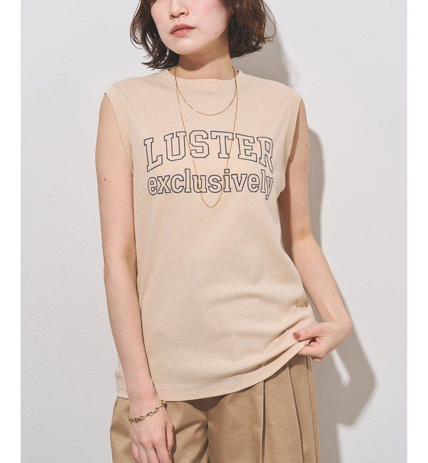  「ノースリーブロゴTシャツ」|Tシャツ・カットソー|