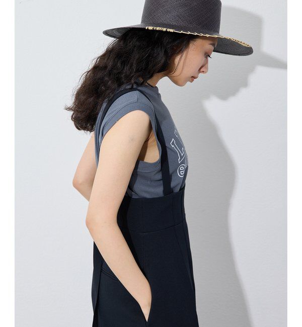  「ノースリーブロゴTシャツ」|Tシャツ・カットソー|
