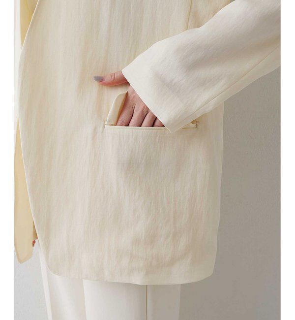  「【インフルエンサーコラボ】ノーカラージャケット」|その他|