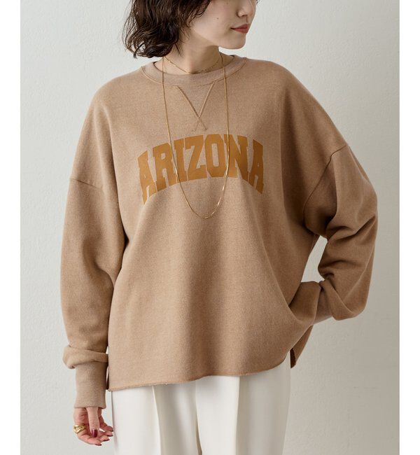  「ヴィンテージ裏毛プルオーバー」|Tシャツ・カットソー|ベージュ