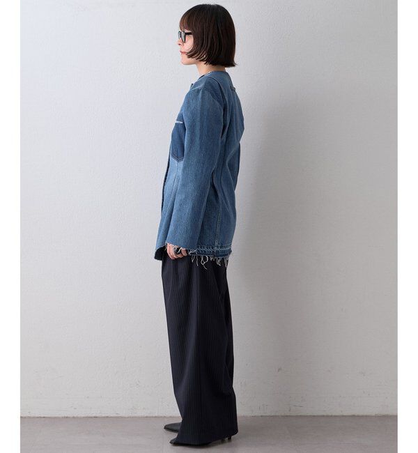  「【LITKOVSKA】別注FITTED DENIM JACKET」|デニムジャケット|