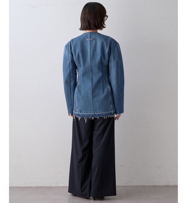  「【LITKOVSKA】別注FITTED DENIM JACKET」|デニムジャケット|