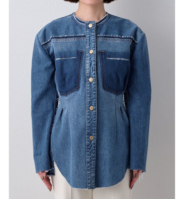  「【LITKOVSKA】別注FITTED DENIM JACKET」|デニムジャケット|
