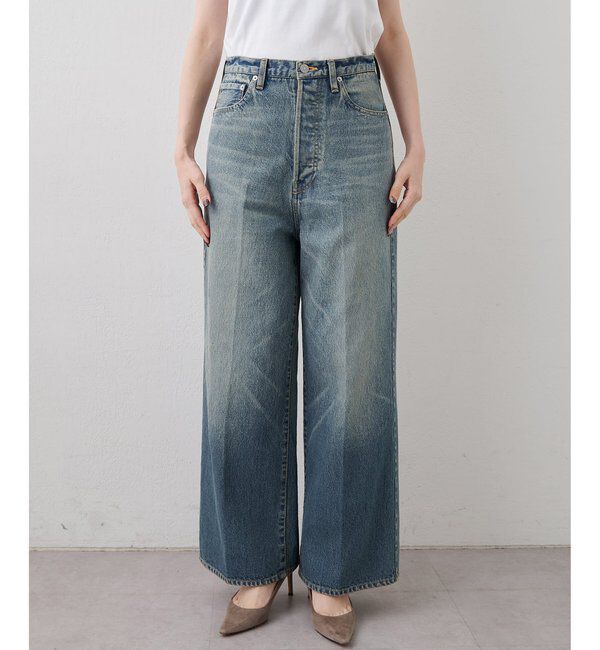  「《セットアップ対応》ルーズデニムパンツ」|デニム|