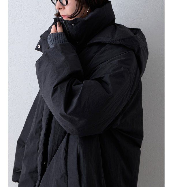 THE PAUSE「【THE PAUSE】フードロングダウンコート〈WEB限定〉」|ダウン|