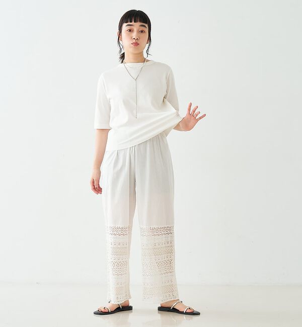 collex「レースクロップドイージーパンツ」|その他|