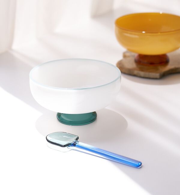 collex「【amabro/アマブロ】SNOW BOWL  デザートボウル ミルクガラス 耐」|食器・キッチングッズ|ホワイト系その他2