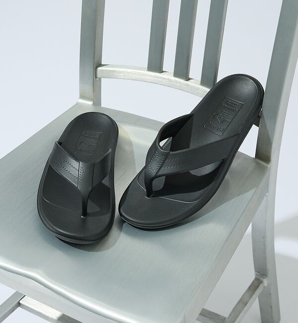 ABAHOUSE「【ISLAND SLIPPER / アイランドスリッパ】202EVA / EVA」|サンダル|ブラック