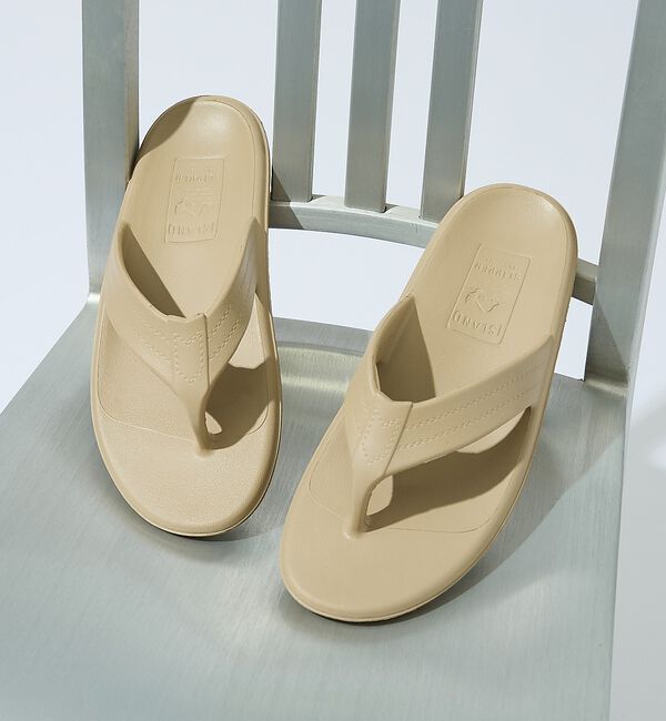 ABAHOUSE「【ISLAND SLIPPER / アイランドスリッパ】202EVA / EVA」|サンダル|ベージュ