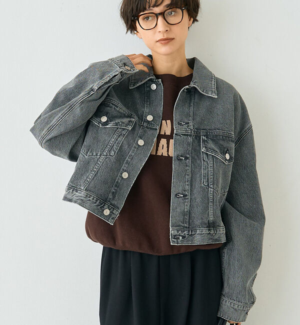 Rouge vif「【AGOLDE/エーゴールドイー】PALMER JACKET IN SPIRI」|その他|ブラック