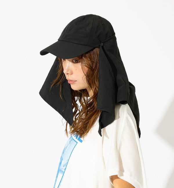 Rouge vif「【Ruben/ルーベン】ナイロンスカーフキャップ/NYLON CARF CAP/」|その他|