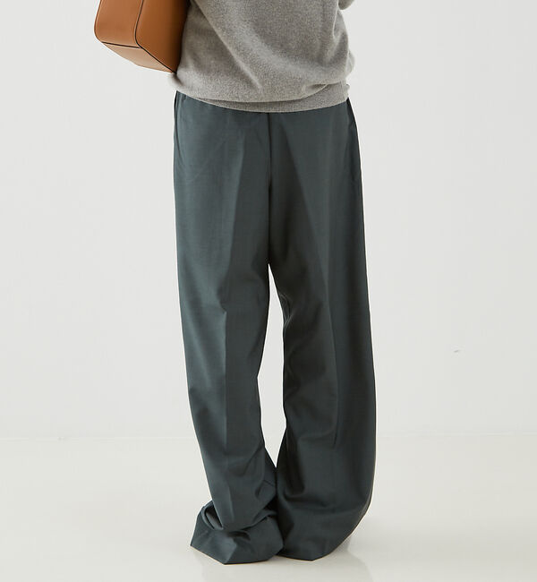 The Store by C' 「【ROHE】Wide Leg Double Pleated Trousers／ワ」|その他|