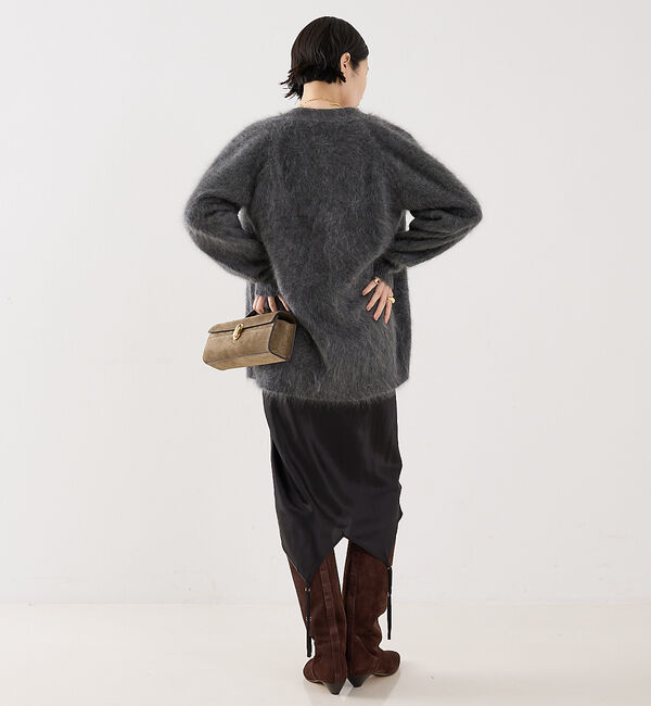 The Store by C' 「【COCUCA】カシミヤファーカーディガン」|カーディガン|