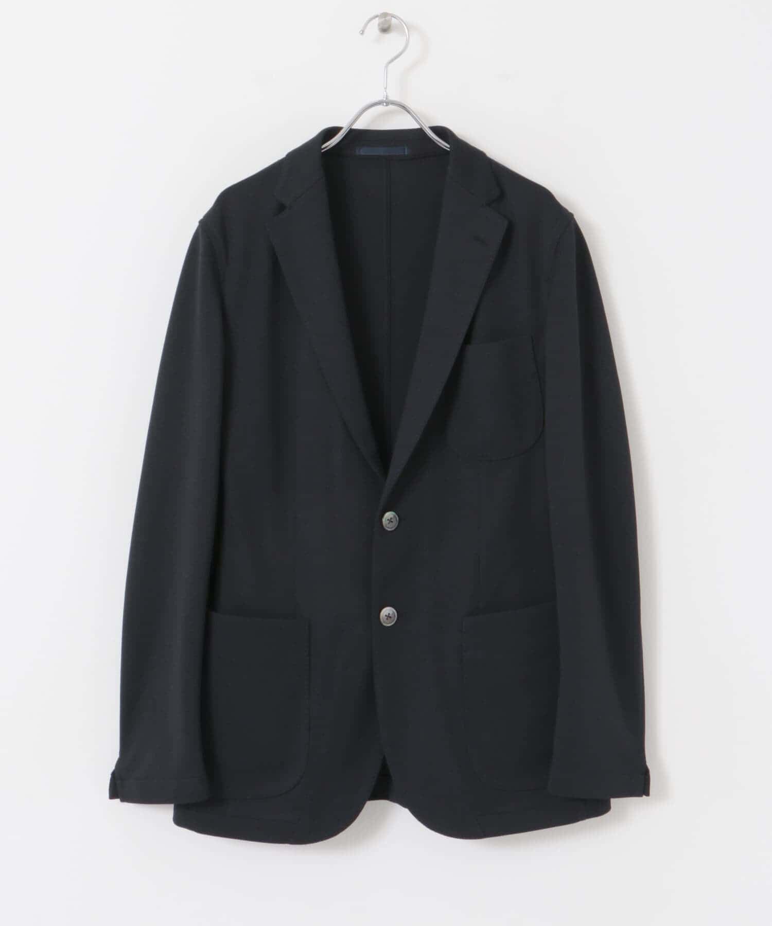URBAN RESEARCH DOORS「『イージーケア/防シワ/速乾』LIFE STYLE TAILOR　メランジニットイージーJK」|その他|ネイビー