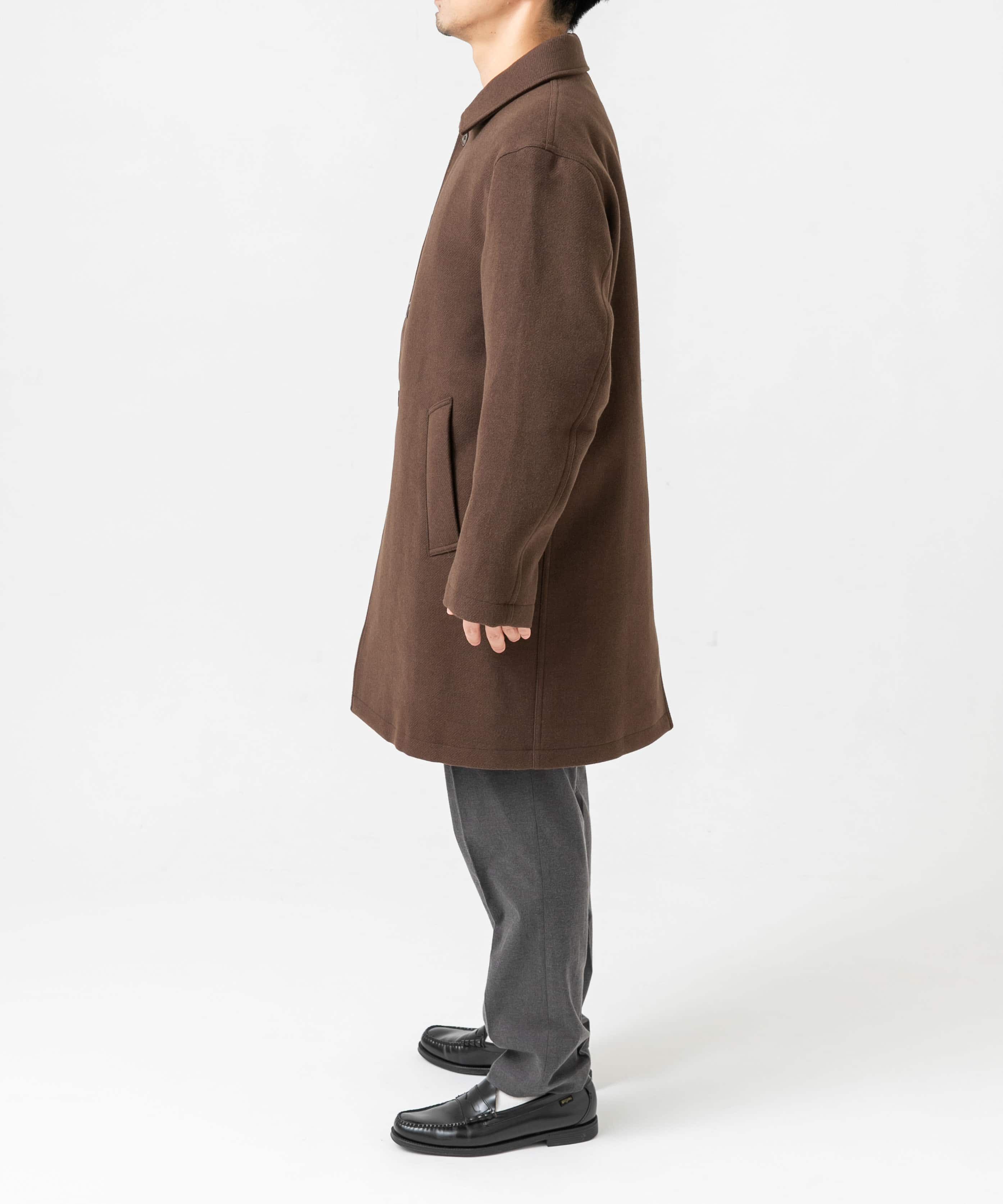 URBAN RESEARCH ROSSO「『XLサイズあり』light meltonステンカラーコート」|ステンカラーコート|