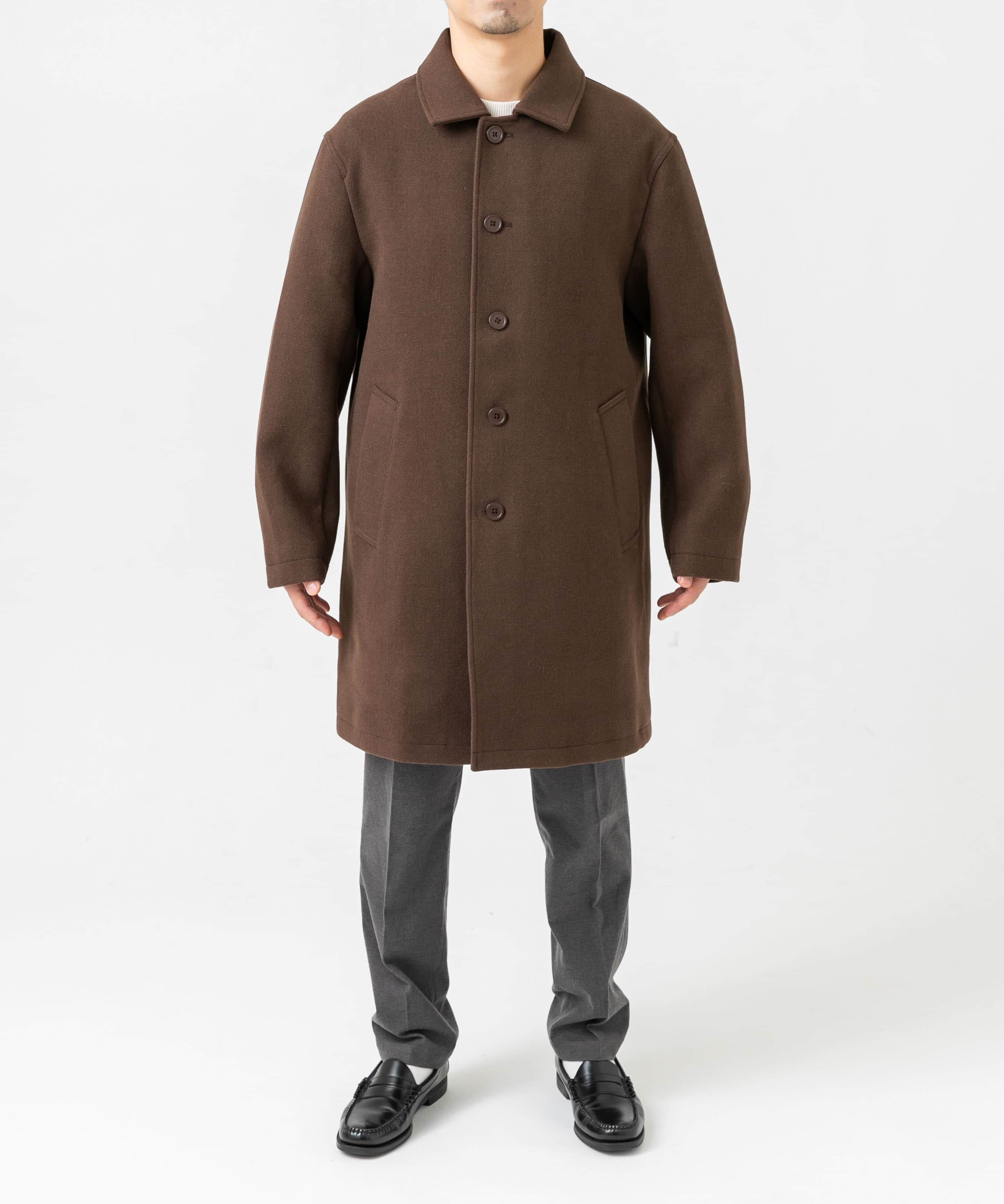 URBAN RESEARCH ROSSO「『XLサイズあり』light meltonステンカラーコート」|ステンカラーコート|