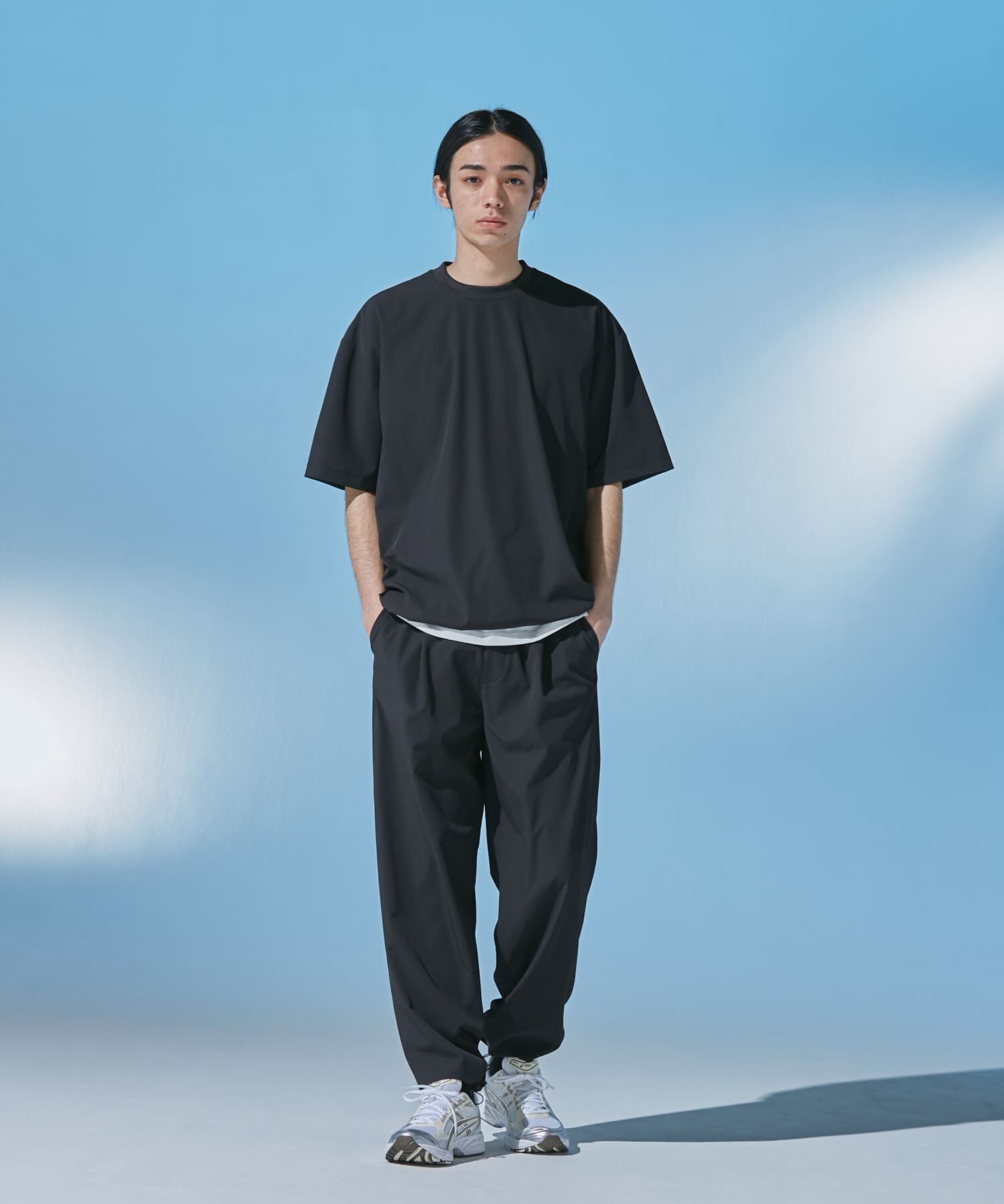 URBAN RESEARCH DOORS「『UR TECH』サマシェア ショートスリーブプルオーバー」|Tシャツ・カットソー|