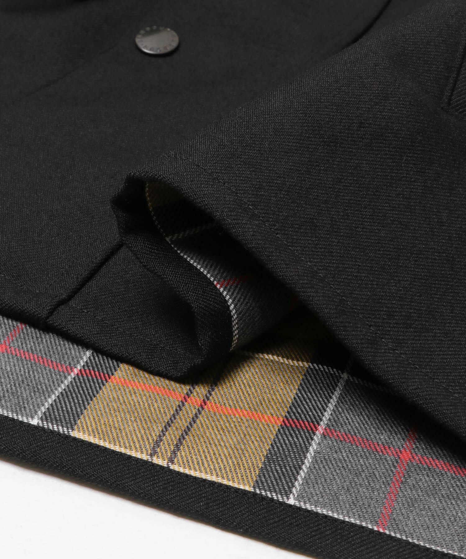 URBAN RESEARCH「『別注』Barbour / URBAN RESEARCH　TRANSPORT WOOL JACKET」|ノーカラーコート|