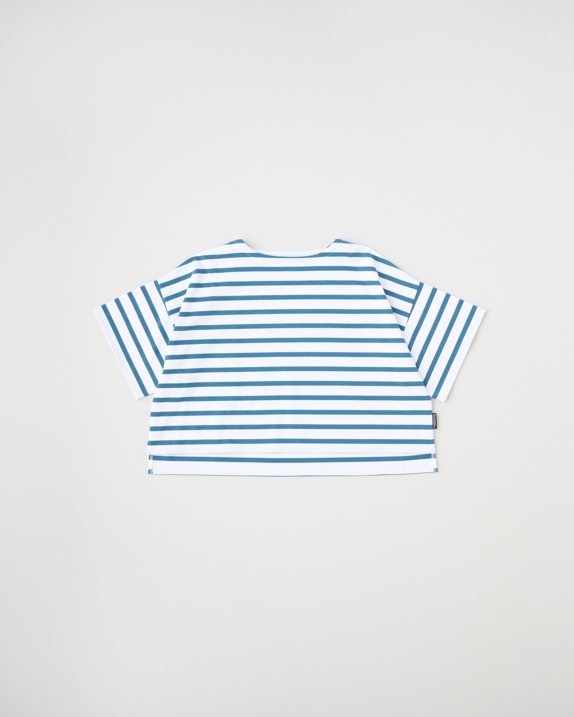 Traditional Weatherwear「LYNE SHORT SLEEVE」|Tシャツ・カットソー|ﾎﾜｲﾄ&times;ﾘﾍﾞﾘｰﾌﾞﾙｰ