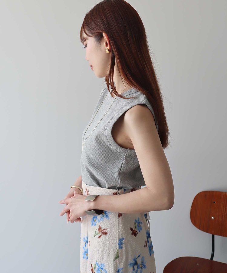 earth music&ecology「【WEB限定】リブタンクトップ」|キャミソール|